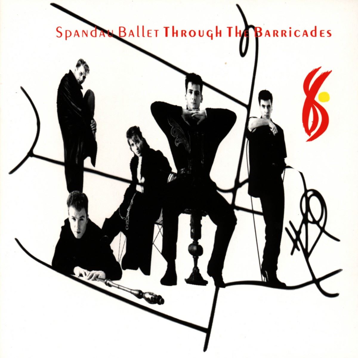 Spandau Ballet - Through The Barricades Limited Edition Red Vinyl LP Remastered
