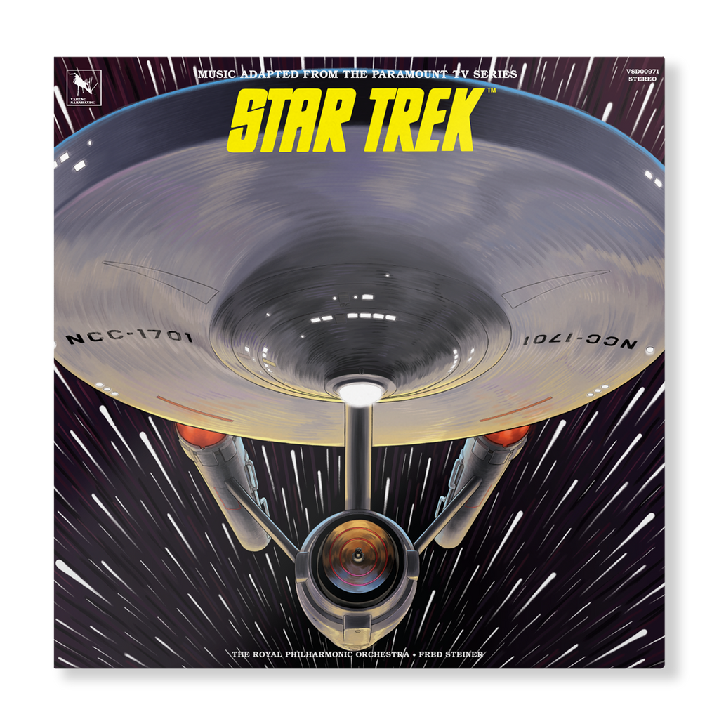 Star Trek: Music Adapted from the Paramount TV Series - Fred Steiner & The Royal Philharmonic Orchestra 2x Clear Vinyl LP