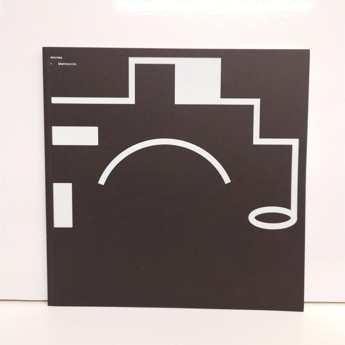 Actress - Hazyville » Ghettoville Limited 5x Black / White Vinyl LP + 2CD Box Set