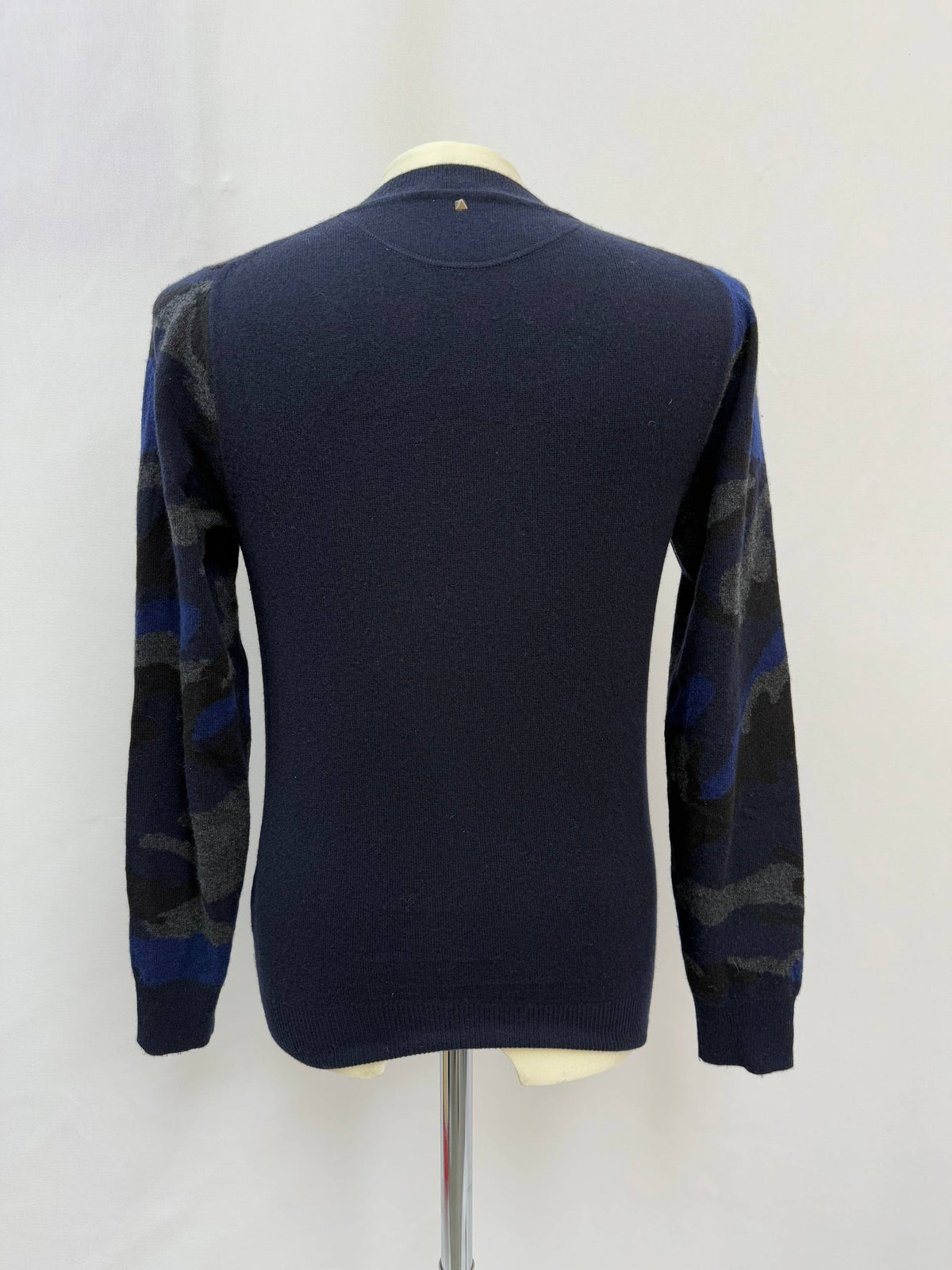 Valentino Garavani Camouflage Jumper in Multicolor Wool