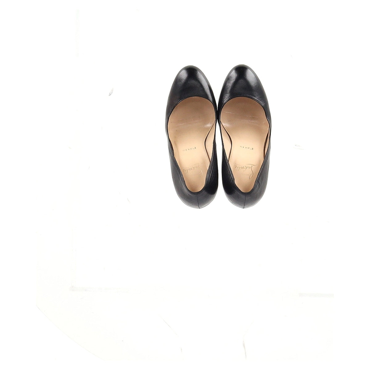 Christian Louboutin Bianca 120 Pumps in Black Leather