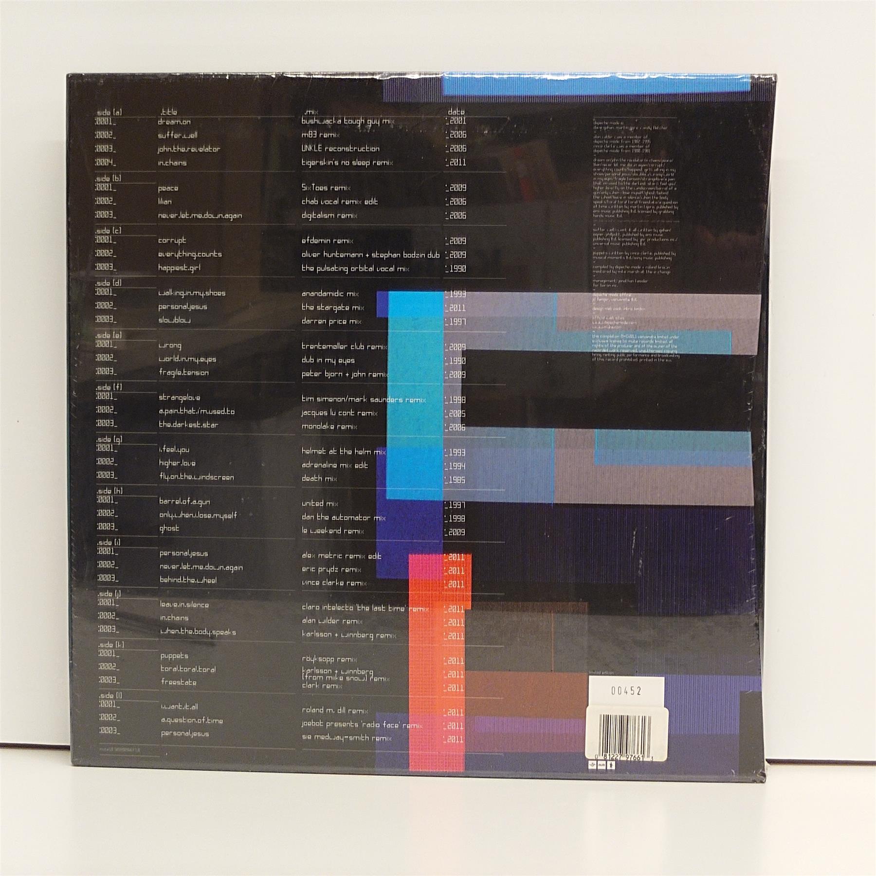 Depeche Mode - Remixes 2. 81-11 Limited 6x Vinyl LP Box Set Numbered