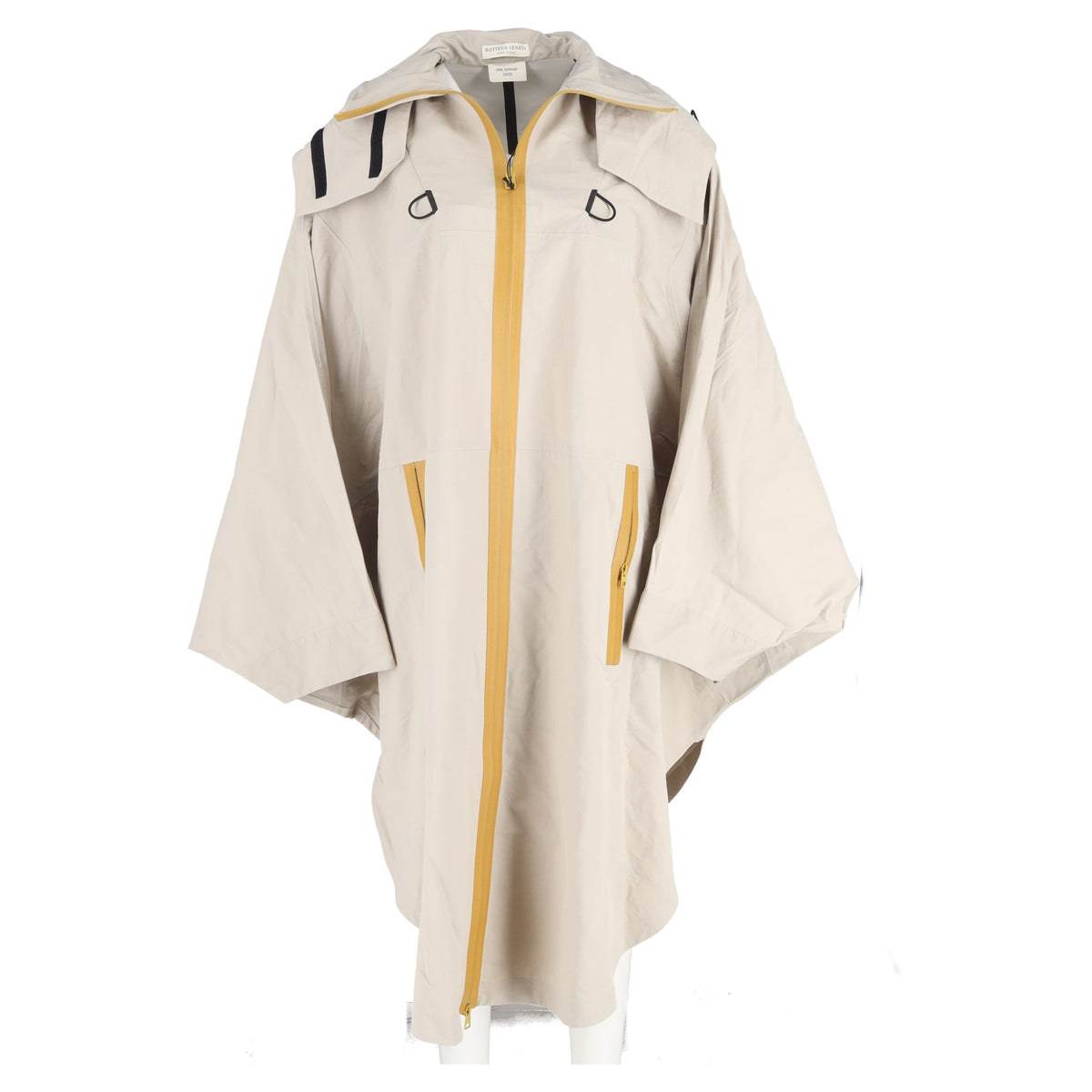 Bottega Veneta Coat in Beige Polyamide