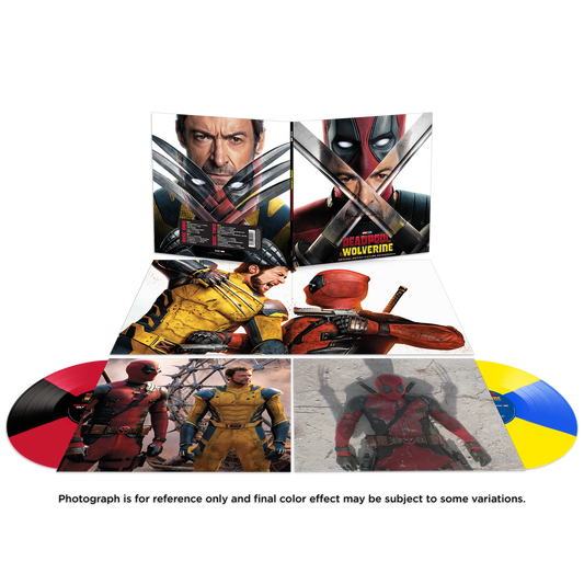 Deadpool & Wolverine - V/A Limited Edition 2x Black & Red / Yellow & Blue Vinyl LP