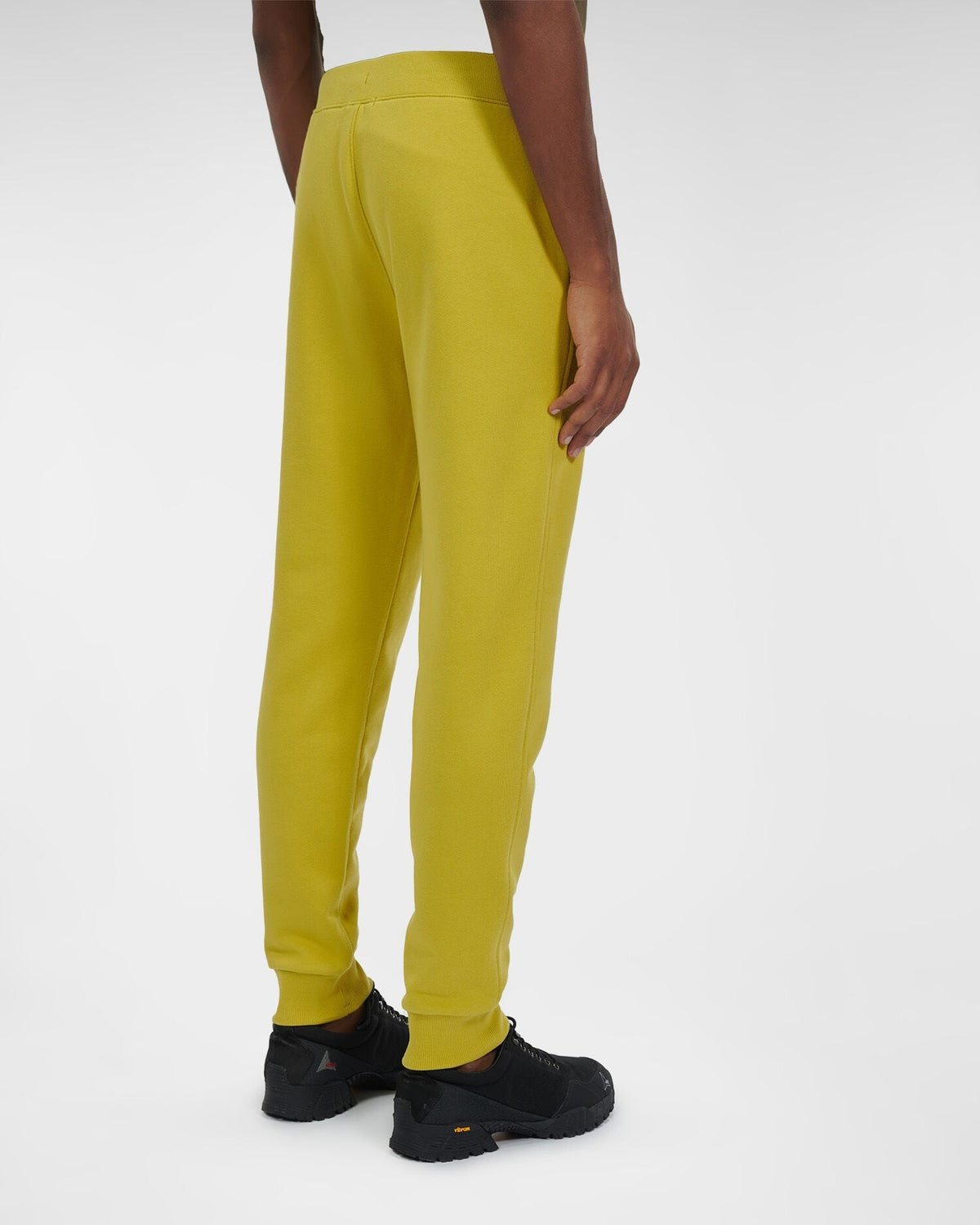 Cp Company Diagonal Raised Lens Joggers in Golden Nugget