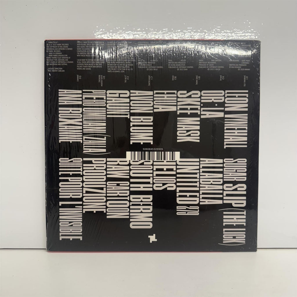 Leon Vynehall - Fabric Presents Leon Vynehall 2x Vinyl LP