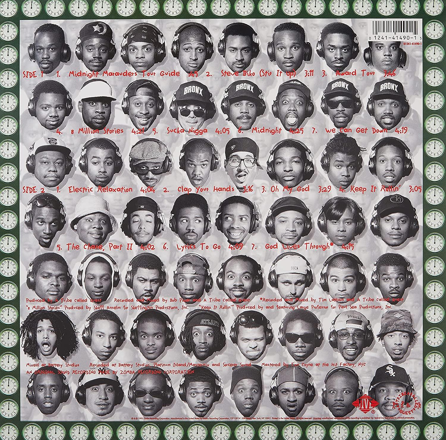 A Tribe Called Quest - Midnight Marauders Vinyl LP Reissue