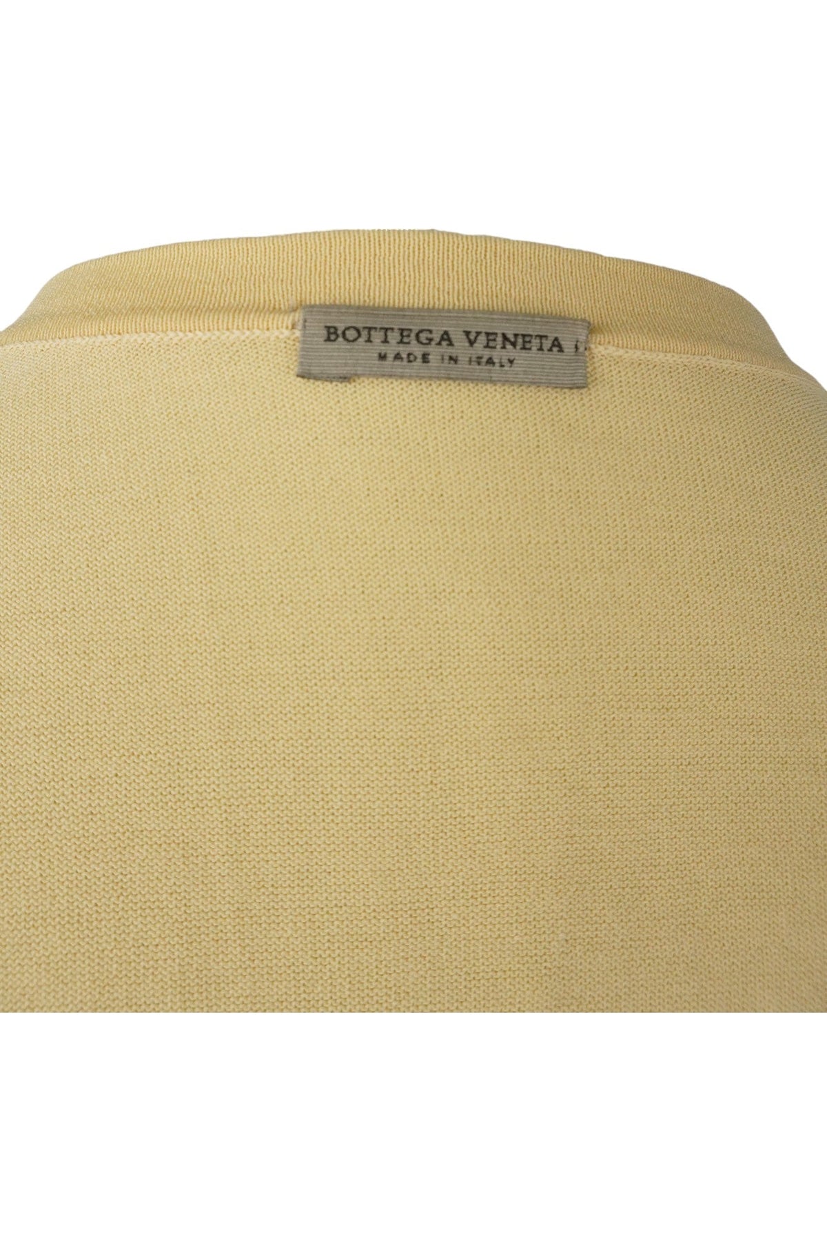 Bottega Veneta Yellow Layered Cardigan