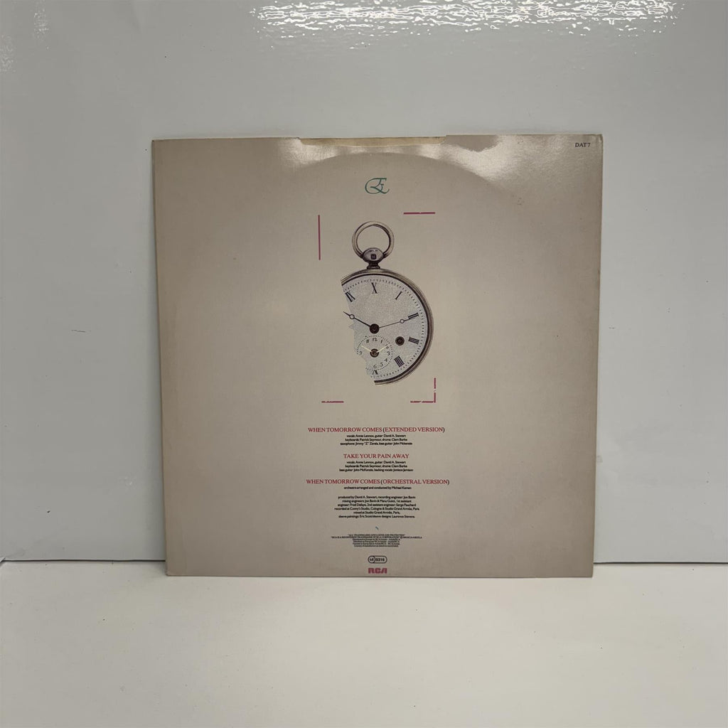 Eurythmics - When Tomorrow Comes 12" Vinyl Single