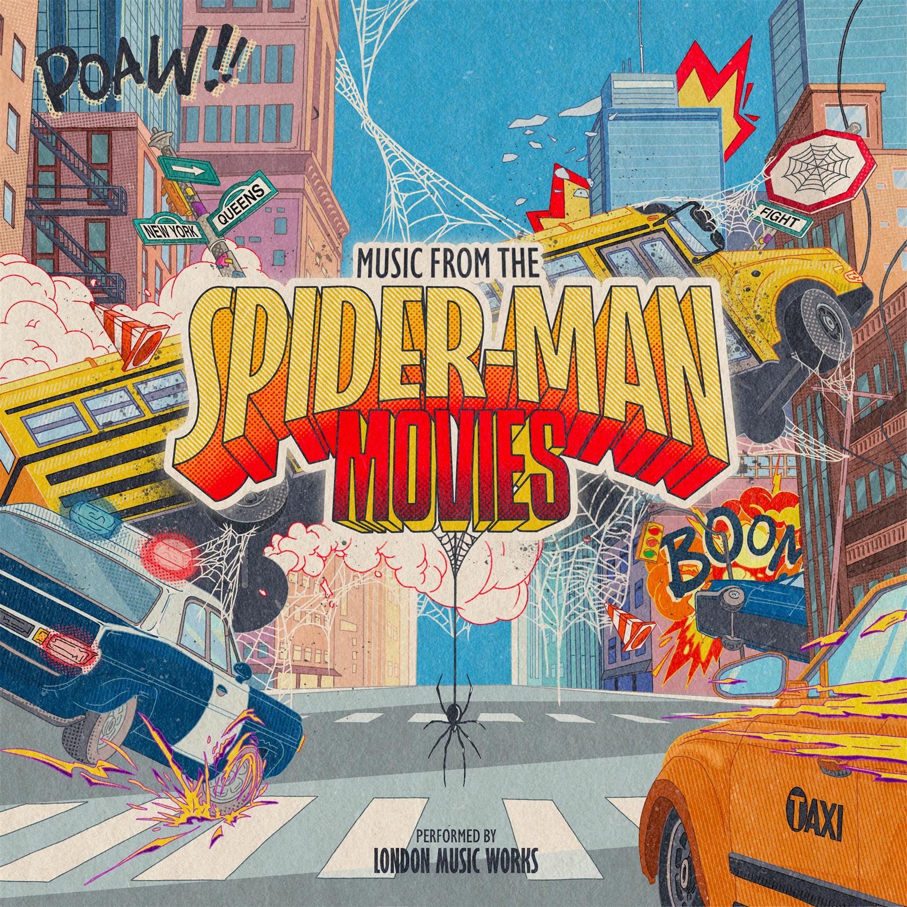 Music from Spider-Man - London Music Works Red & Vinyl LP
