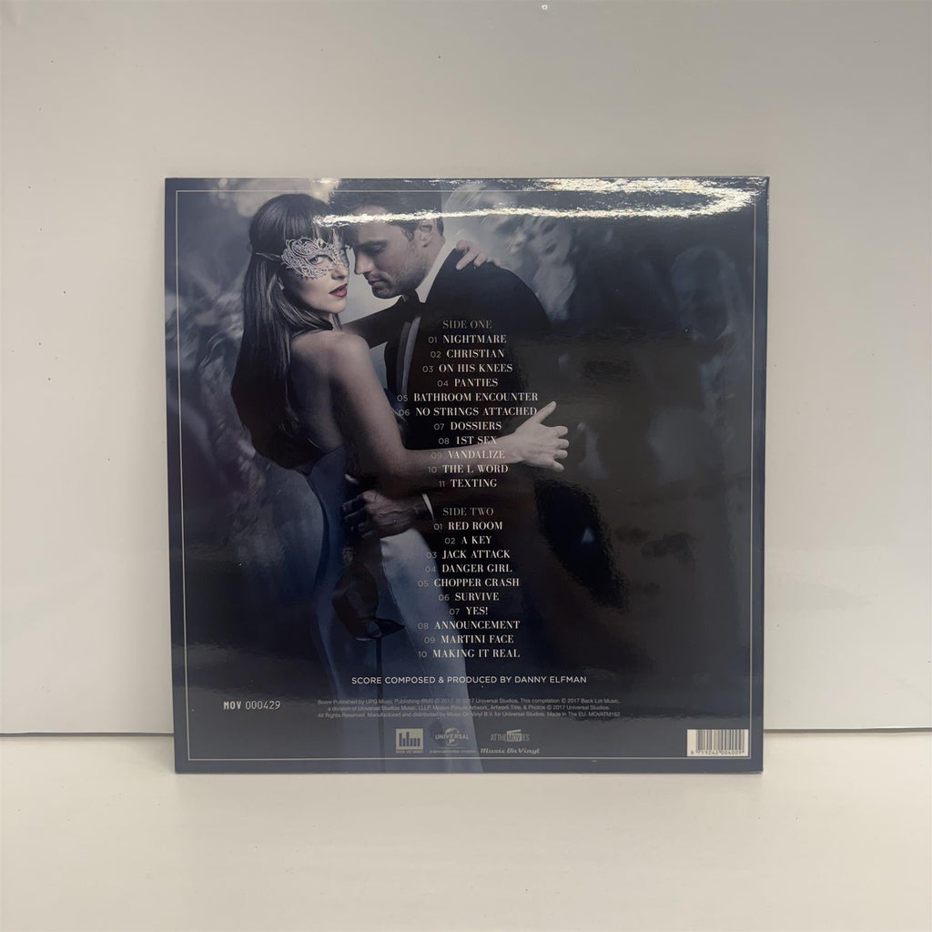 Fifty Shades Darker (Original Motion Picture Score) - Danny Elfman Limited Edition Shades of Grey Vinyl LP