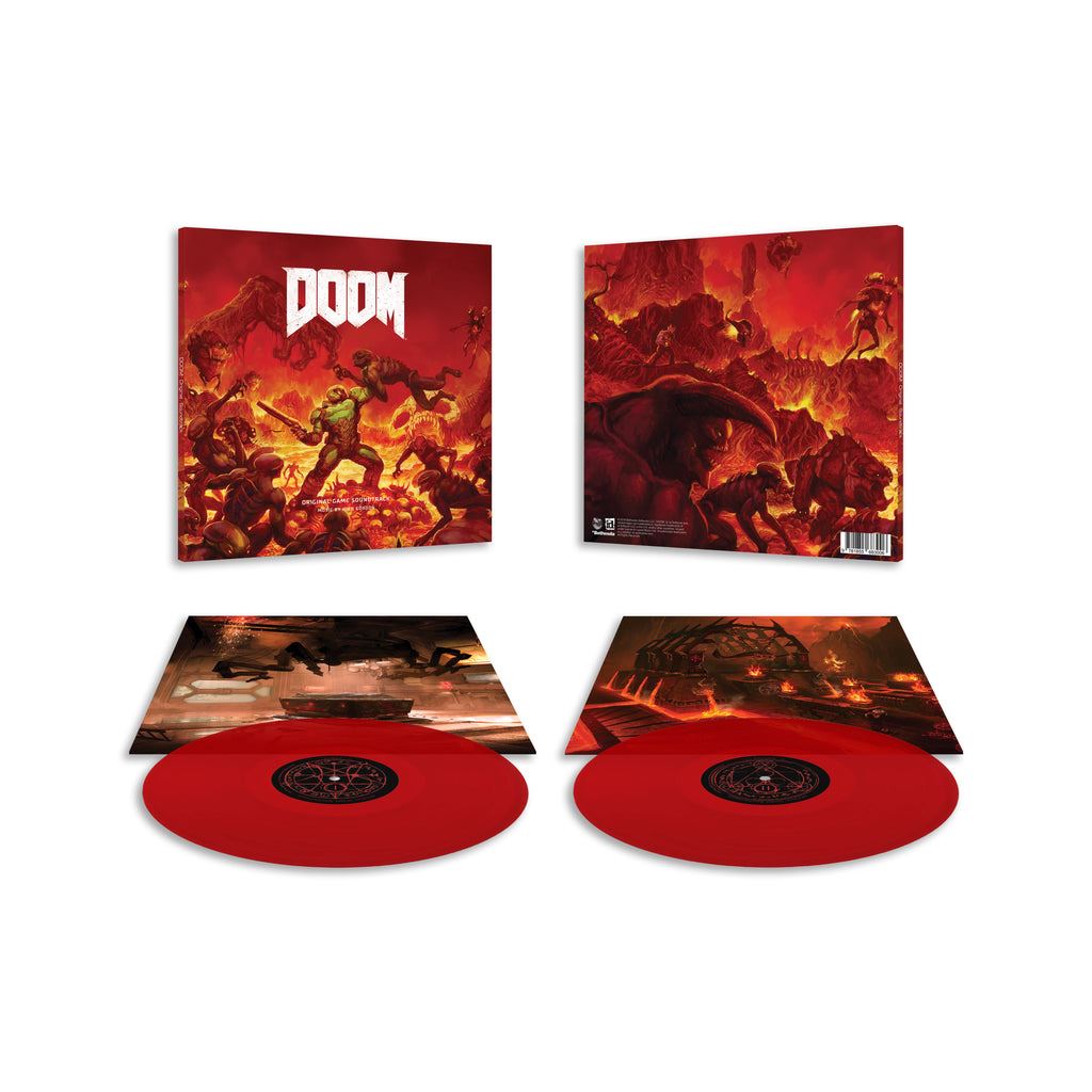 Doom - Mick Gordon 2x 180G Red Vinyl LP