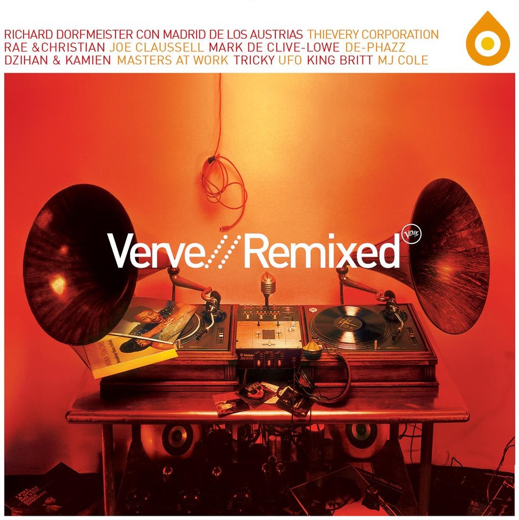 Verve Remixed - V/A 2x Orange & Yellow Vinyl LP Reissue