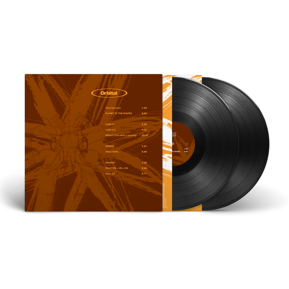 Orbital - Orbital (The Brown Album) 2x Vinyl LP Reissue