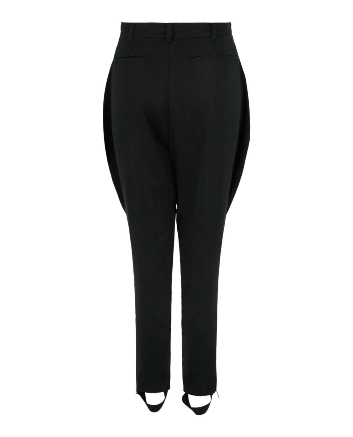 Gucci Womens Satin Stirrup Pants
