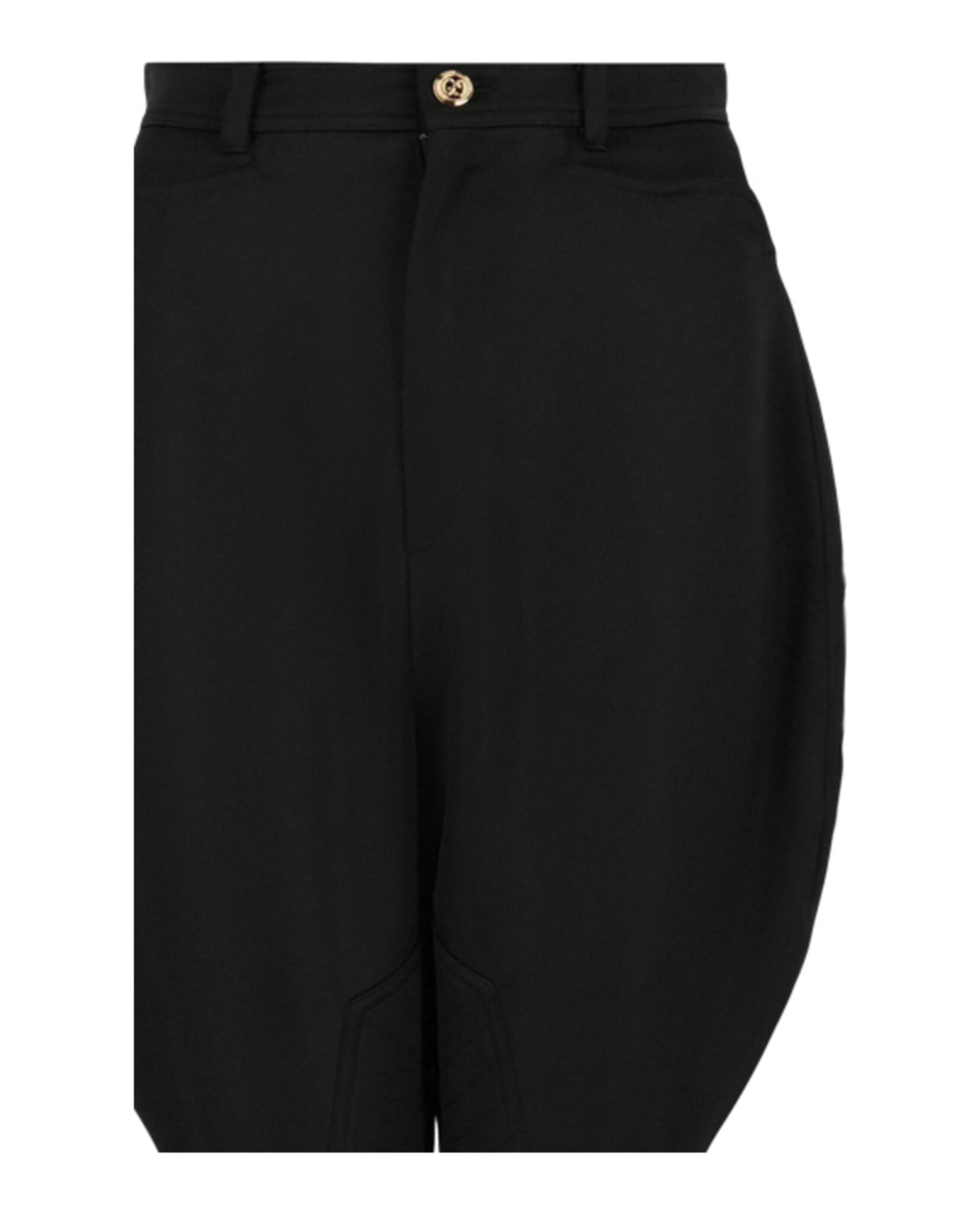 Gucci Womens Satin Stirrup Pants