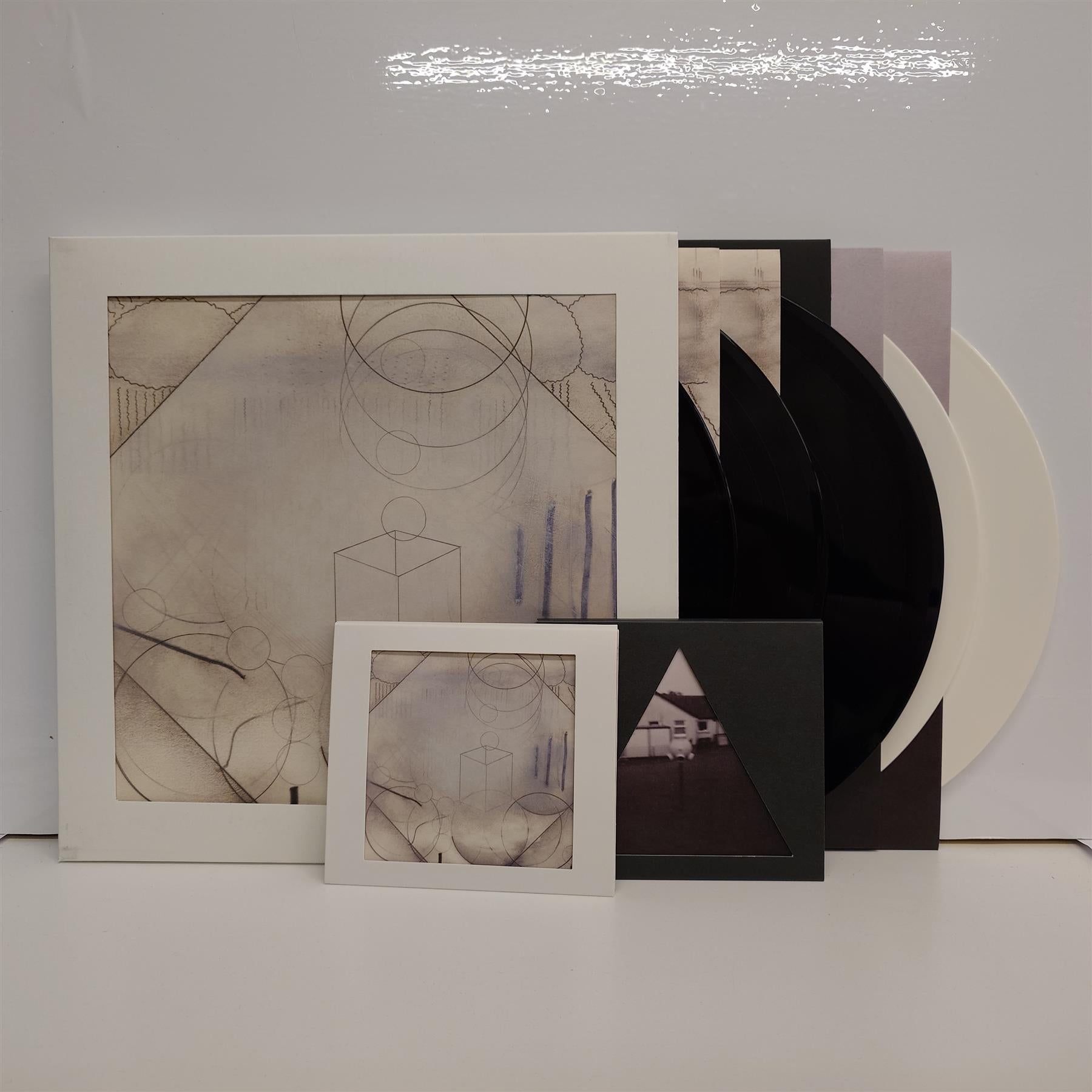 Actress - Hazyville » Ghettoville Limited 5x Black / White Vinyl LP + 2CD Box Set