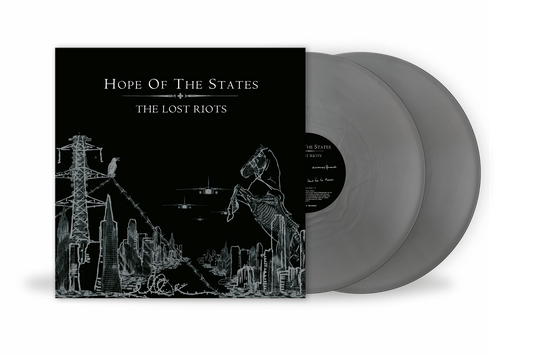 Hope Of The States - The Lost Riots National Album Day 2x Battered Metal Vinyl LP