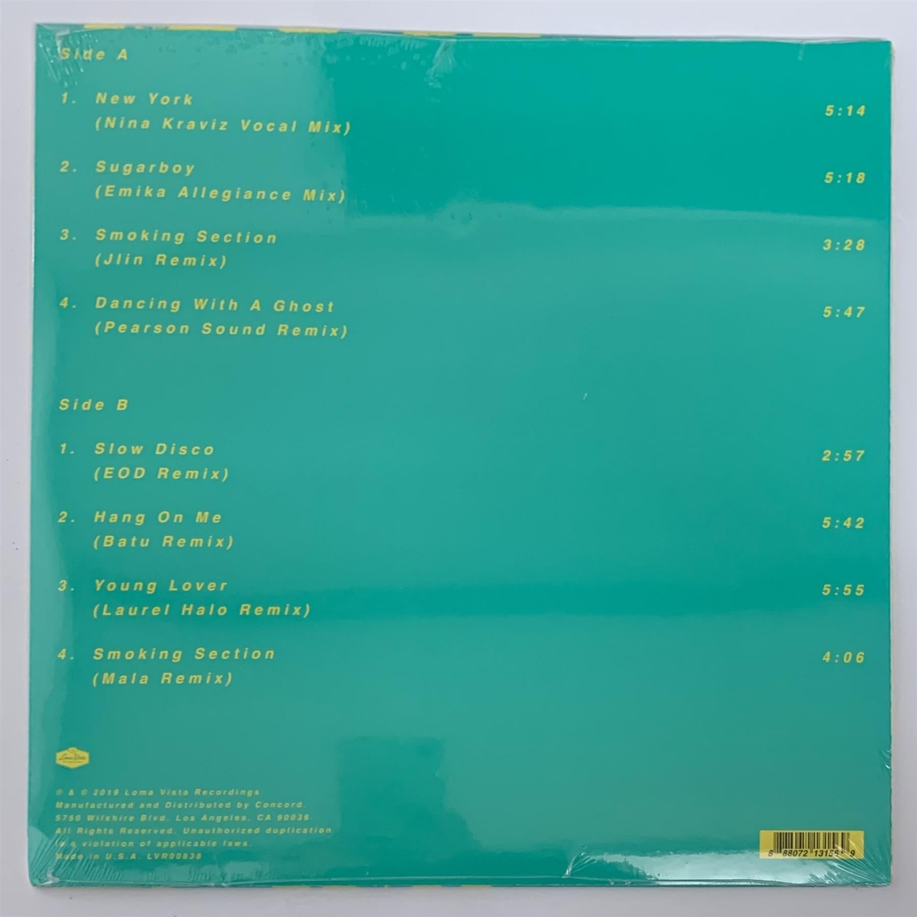 St. Vincent - Nina Kraviz Presents Masseduction Rewired Clear Vinyl LP