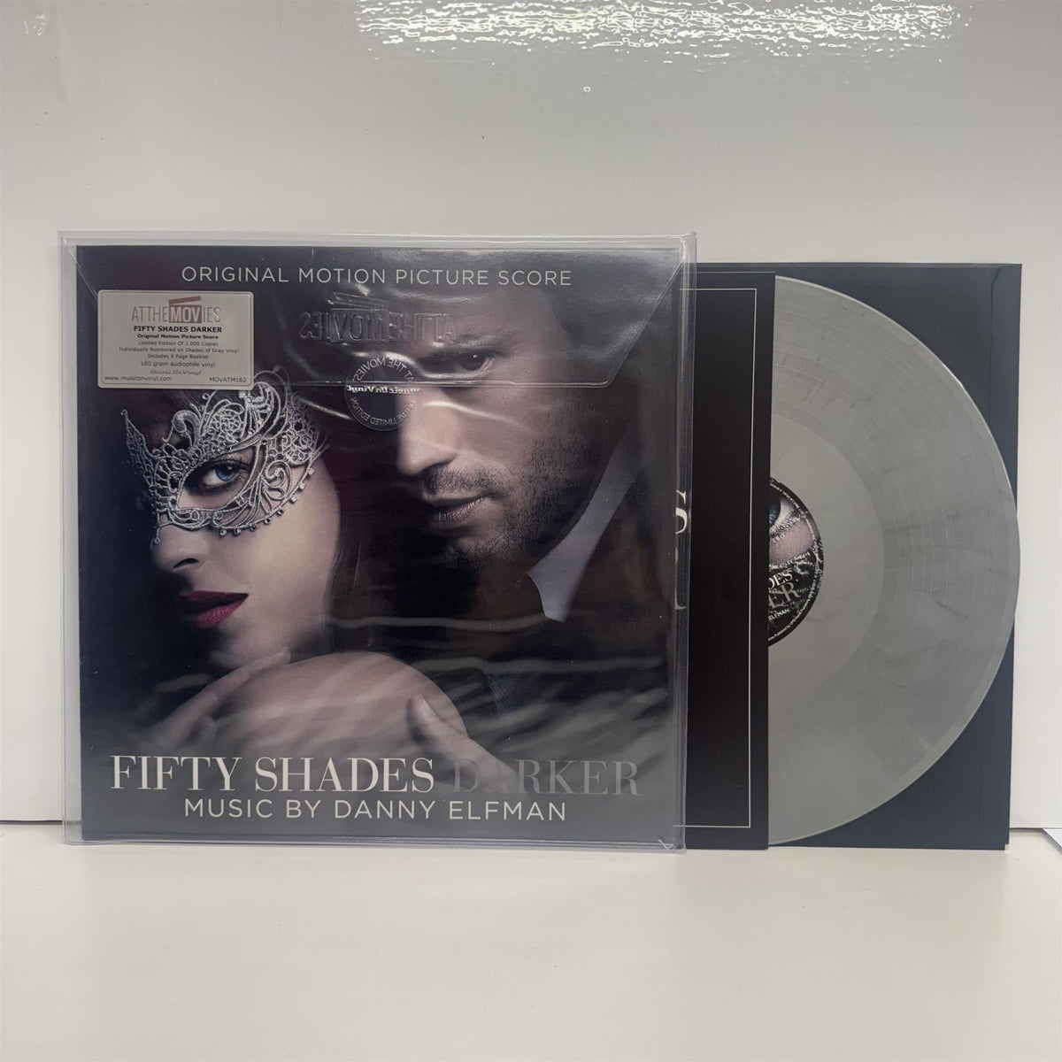 Fifty Shades Darker (Original Motion Picture Score) - Danny Elfman Limited Edition Shades of Grey Vinyl LP