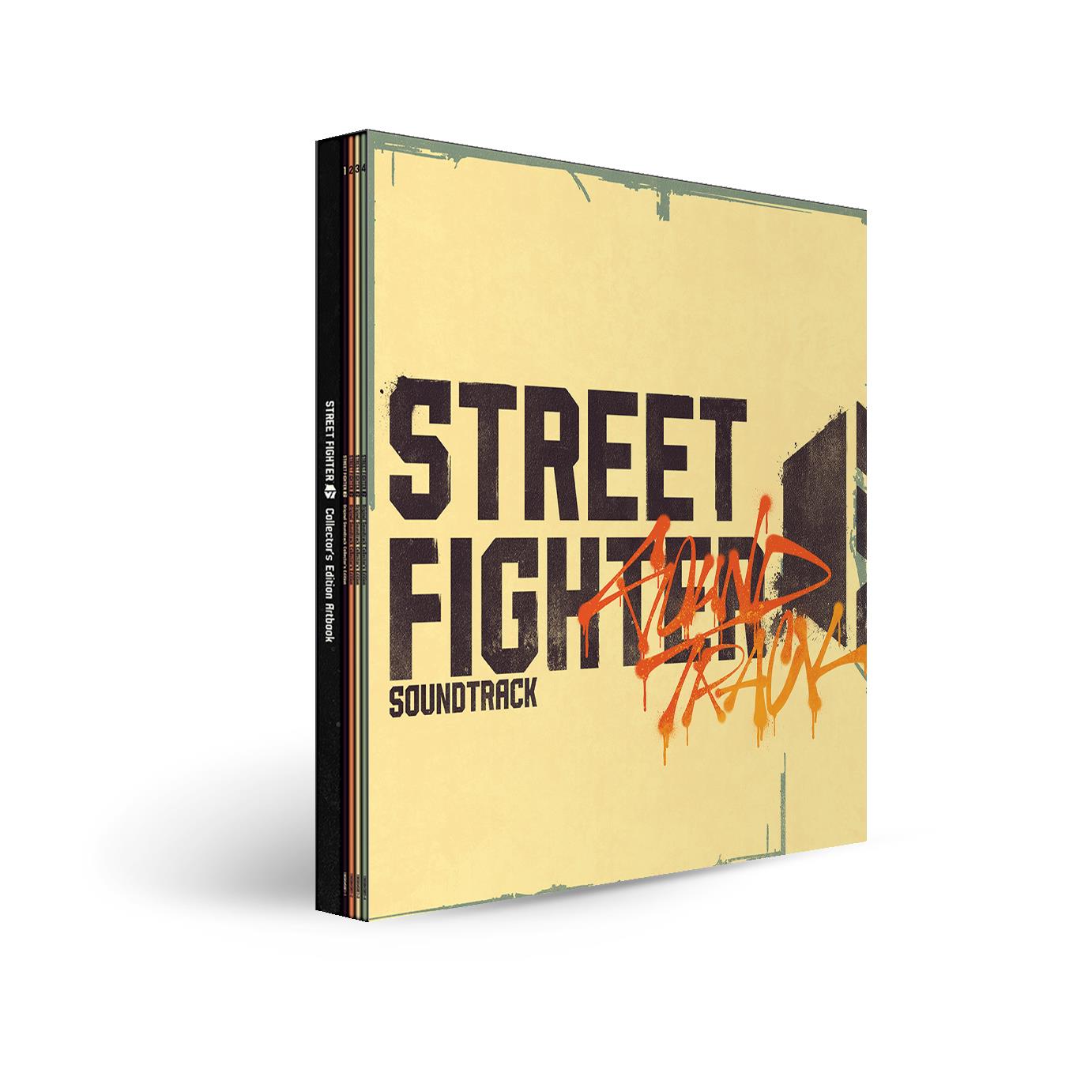 Street Fighter 6 (Original Video Game Soundtrack) - Yoshiya Terayama Limited Edition 4x 180G Crystal Clear Vinyl LP Box Set