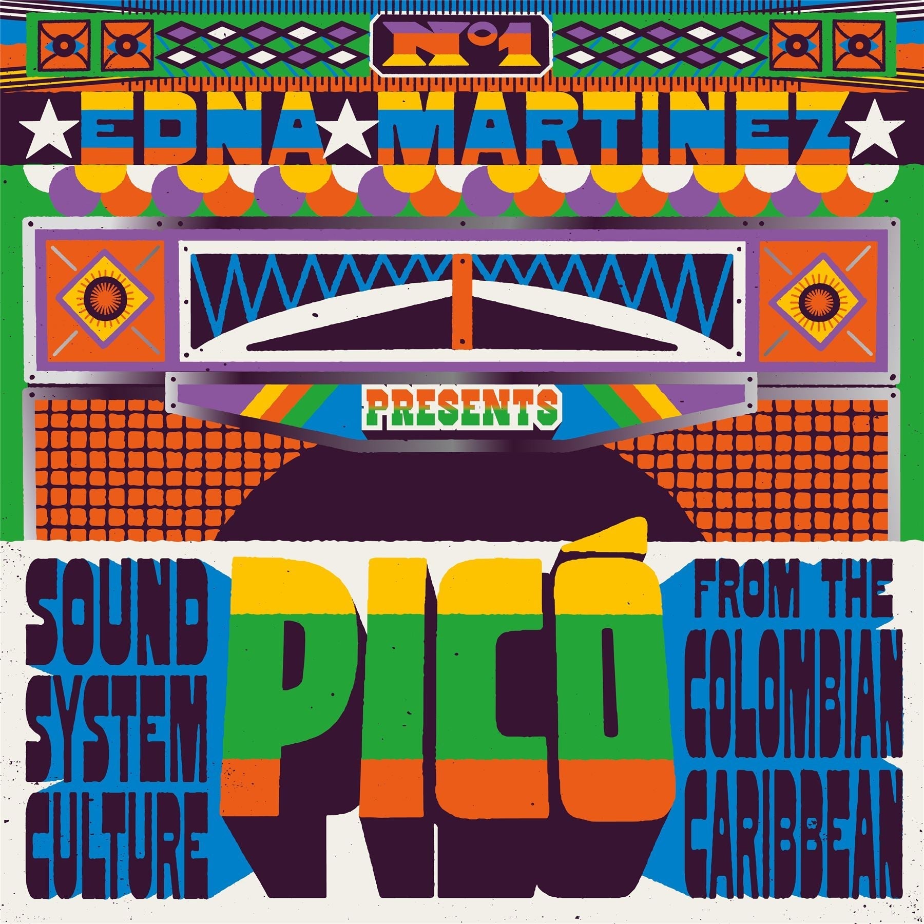 Edna Martinez Presents Picó: Sound System Culture From The Colombian Caribbean - V/A 2x Vinyl LP