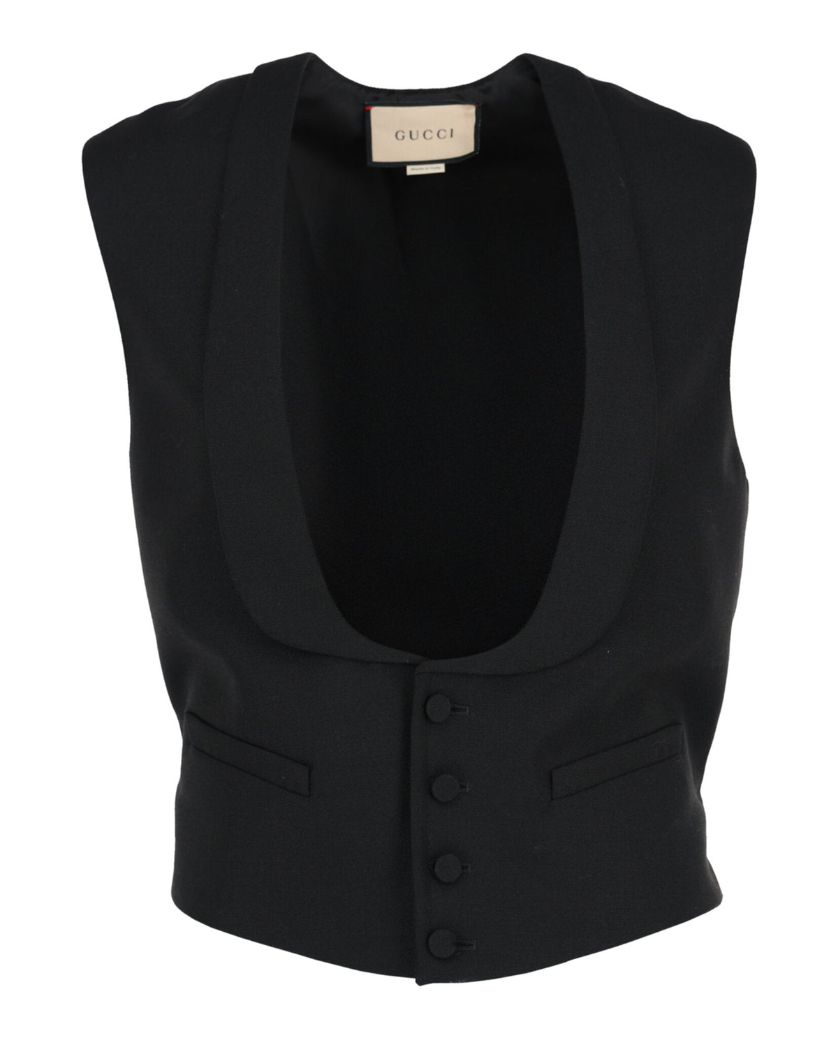 Gucci Mens Wool Blend Vest