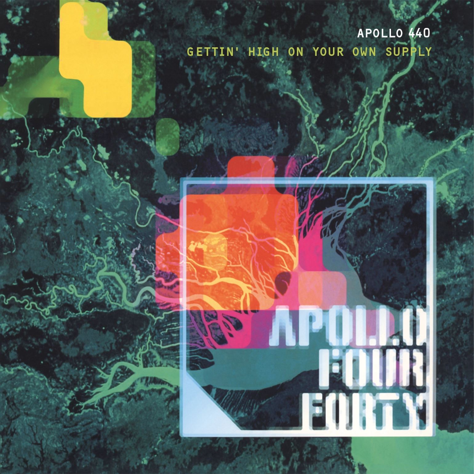 Apollo 440 - Getting' High On Your Own Supply Limited Edition 2x 180G Green Marbled Vinyl LP Reissue