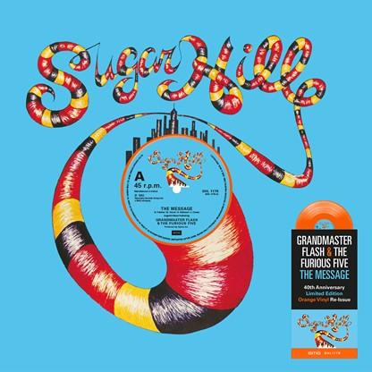Grandmaster Flash & The Furious Five - The Message Orange 12" Vinyl Single