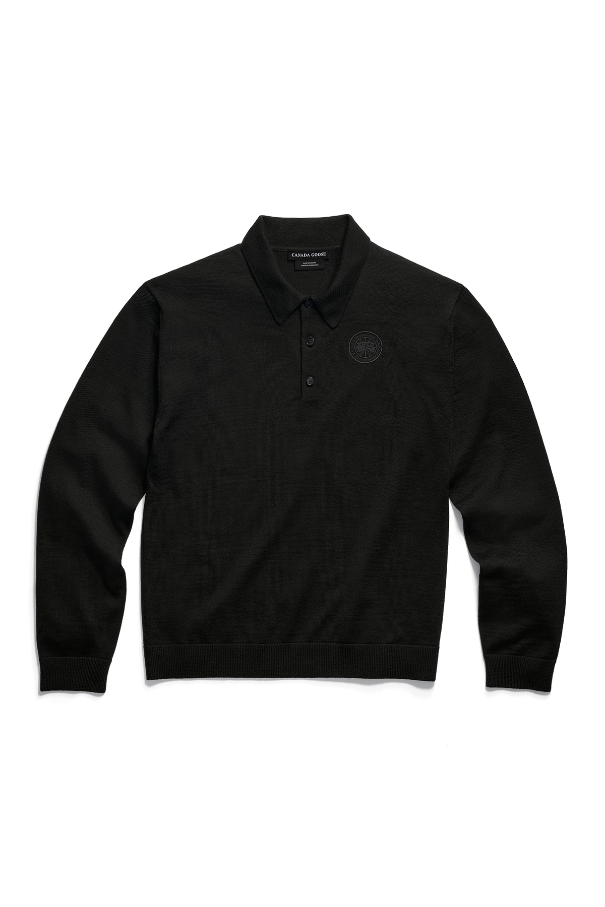 Petitot 针织长袖 Polo 衫