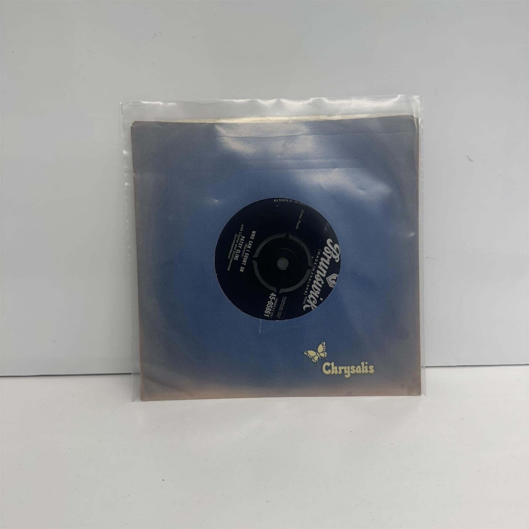 Patsy Cline - Crazy / Who Can I Count On 7" Vinyl Single