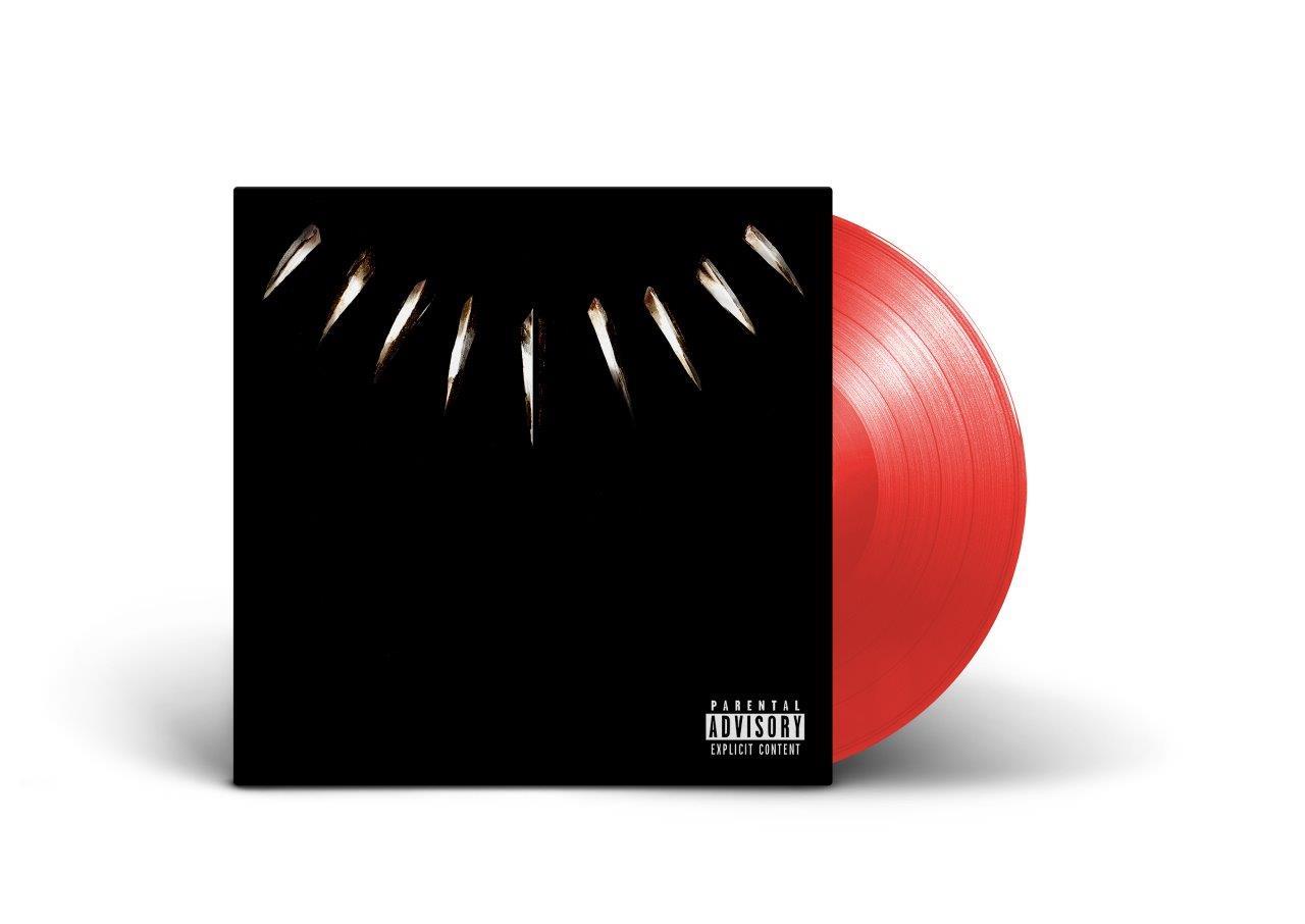 Black Panther - Kendrick Lamar & SZA Limited Edition 2x Red Vinyl LP Reissue