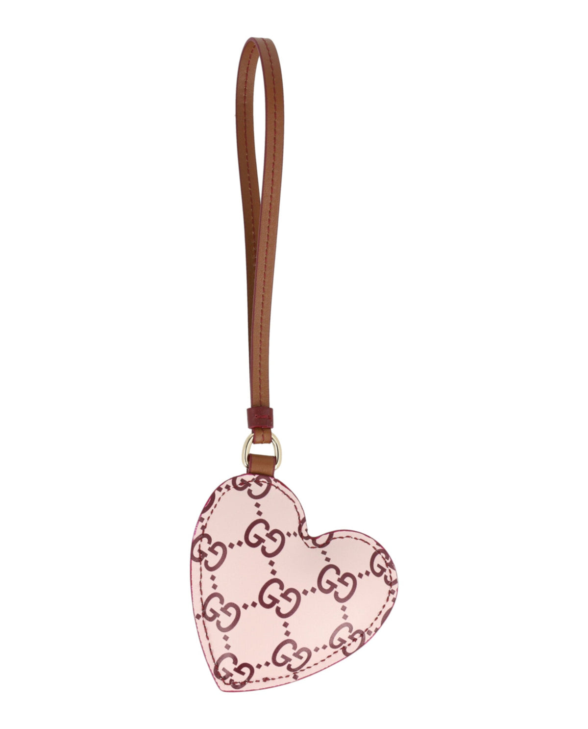 Gucci Womens Heart Shaped Keychain