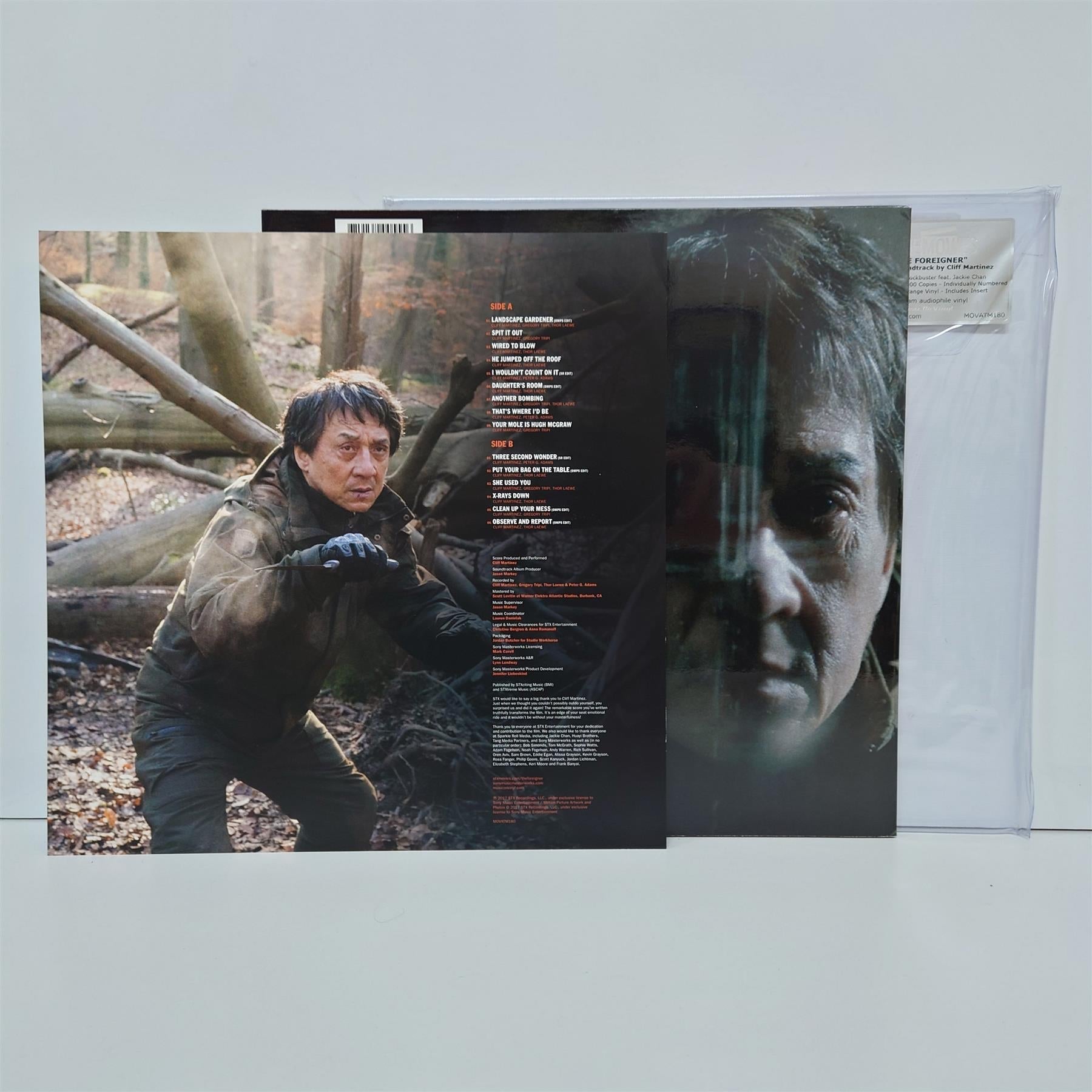 The Foreigner (Original Motion Picture Soundtrack) - Cliff Martinez Limited Edition 180G Opaque Orange Vinyl LP
