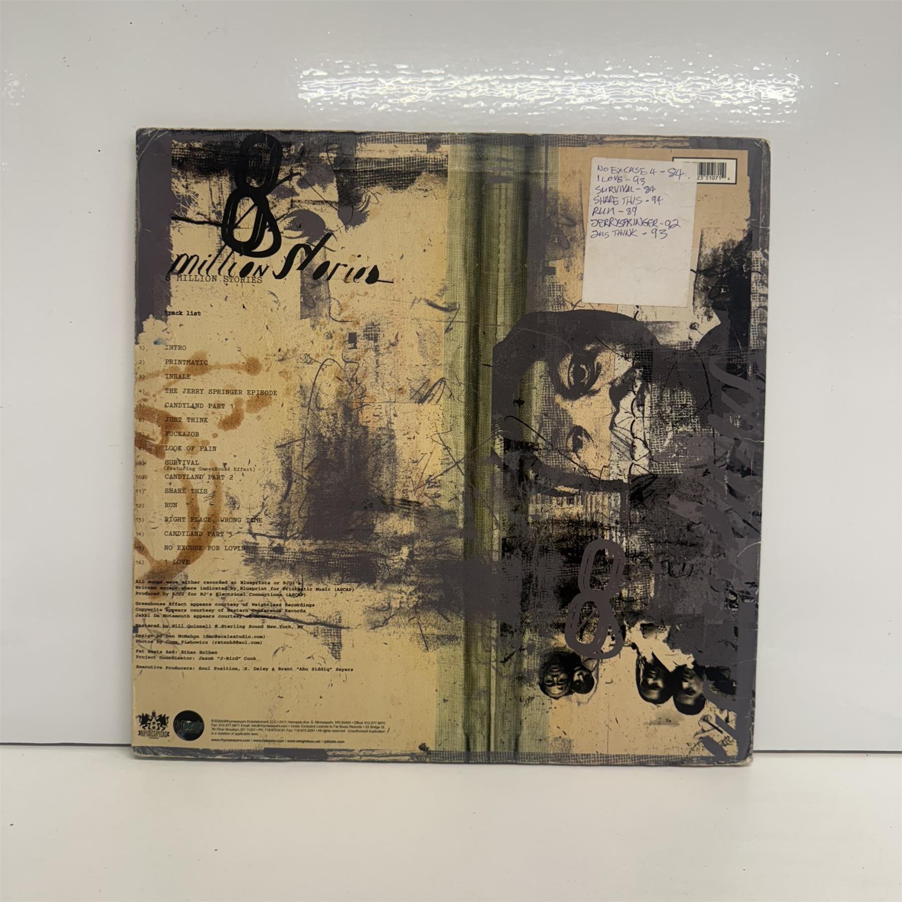 Soul Position - 8 Million Stories 2x Vinyl LP