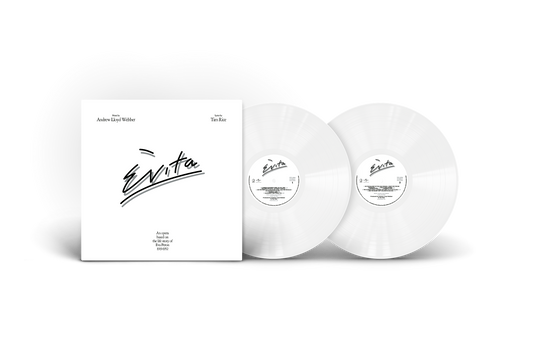 Evita - Andrew Lloyd Webber 2x White Vinyl LP Reissue