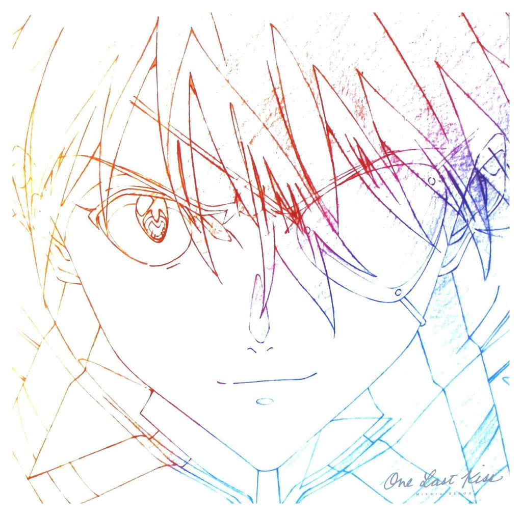 Utada Hikaru - One Last Kiss Translucent Crystal Blue Vinyl EP
