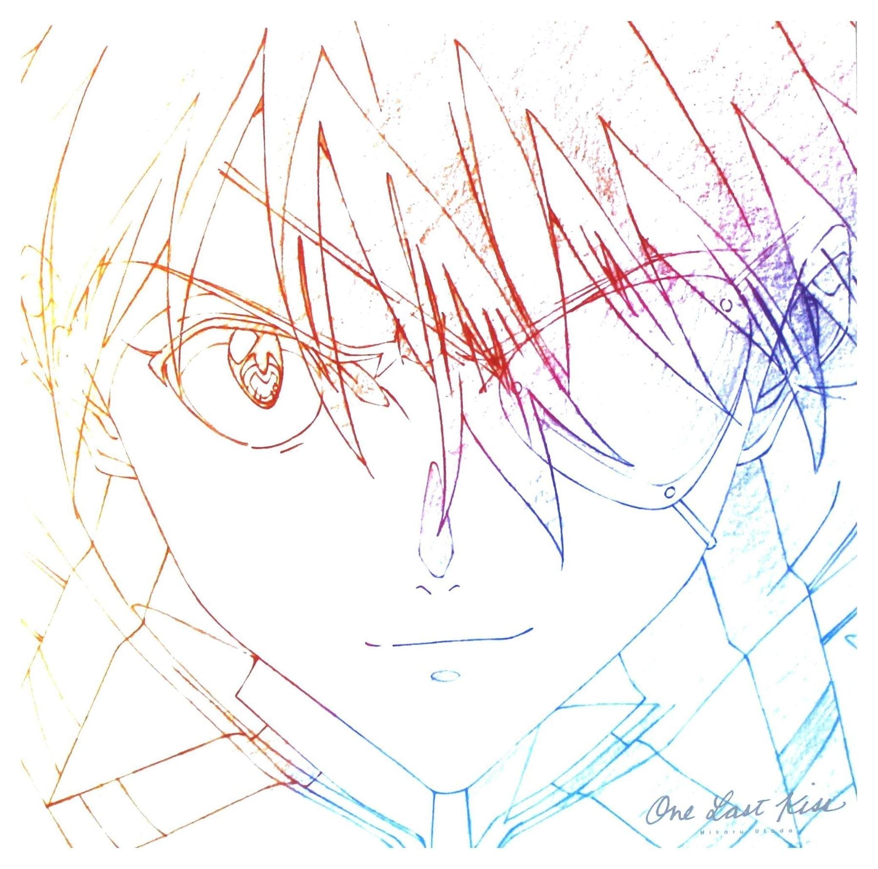 Utada Hikaru - One Last Kiss Translucent Crystal Blue Vinyl EP