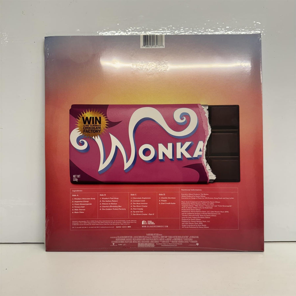Charlie And The Chocolate Factory (Music From The Motion Picture) - Danny Elfman 2x Red & White Marbled Vinyl LP