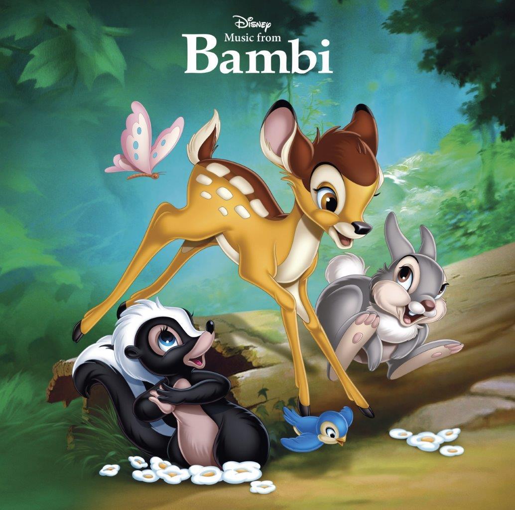 Disney: Music from Bambi - V/A 80th Anniversary Light Green Vinyl LP