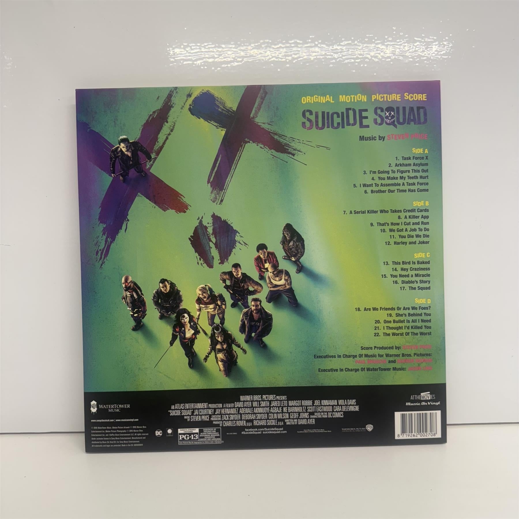 Suicide Squad (Original Motion Picture Score) - Steven Price 2x Vinyl LP