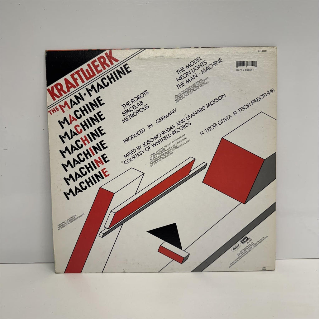 Kraftwerk - The Man Machine Vinyl LP