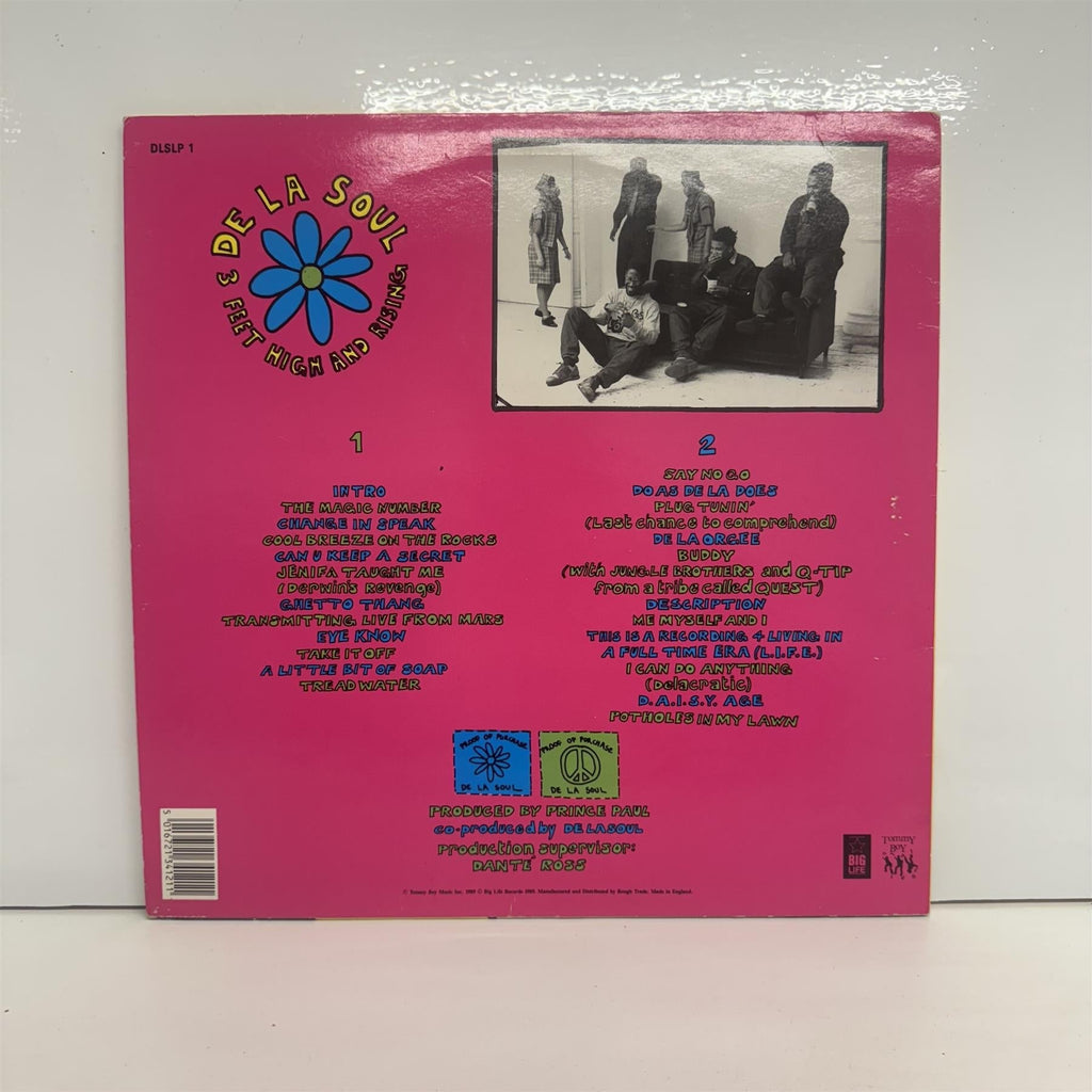 De La Soul - 3 Feet High And Rising Vinyl LP