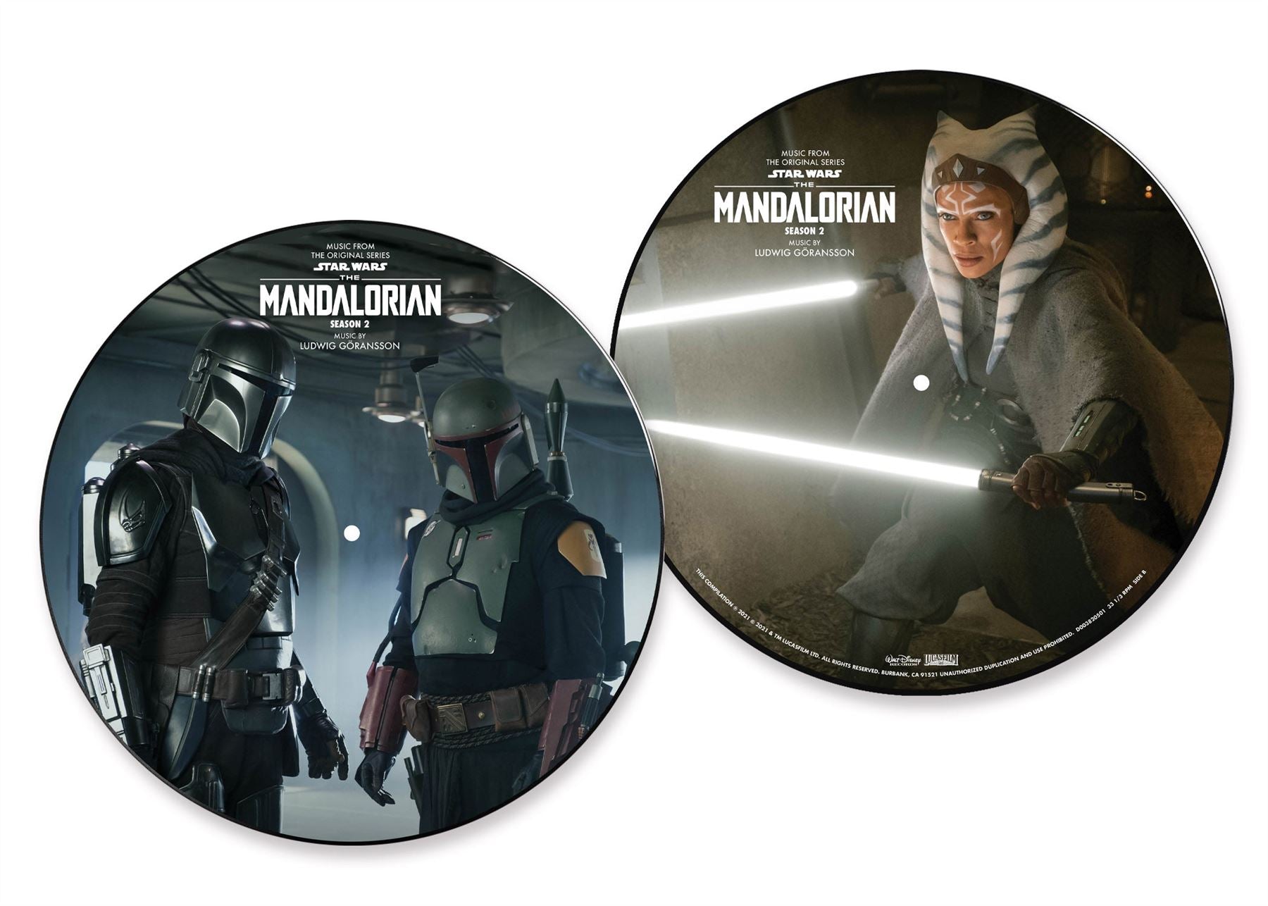 Star Wars: Music from The Mandalorian - Season 2 - Ludwig Göransson Picture Disc Vinyl LP