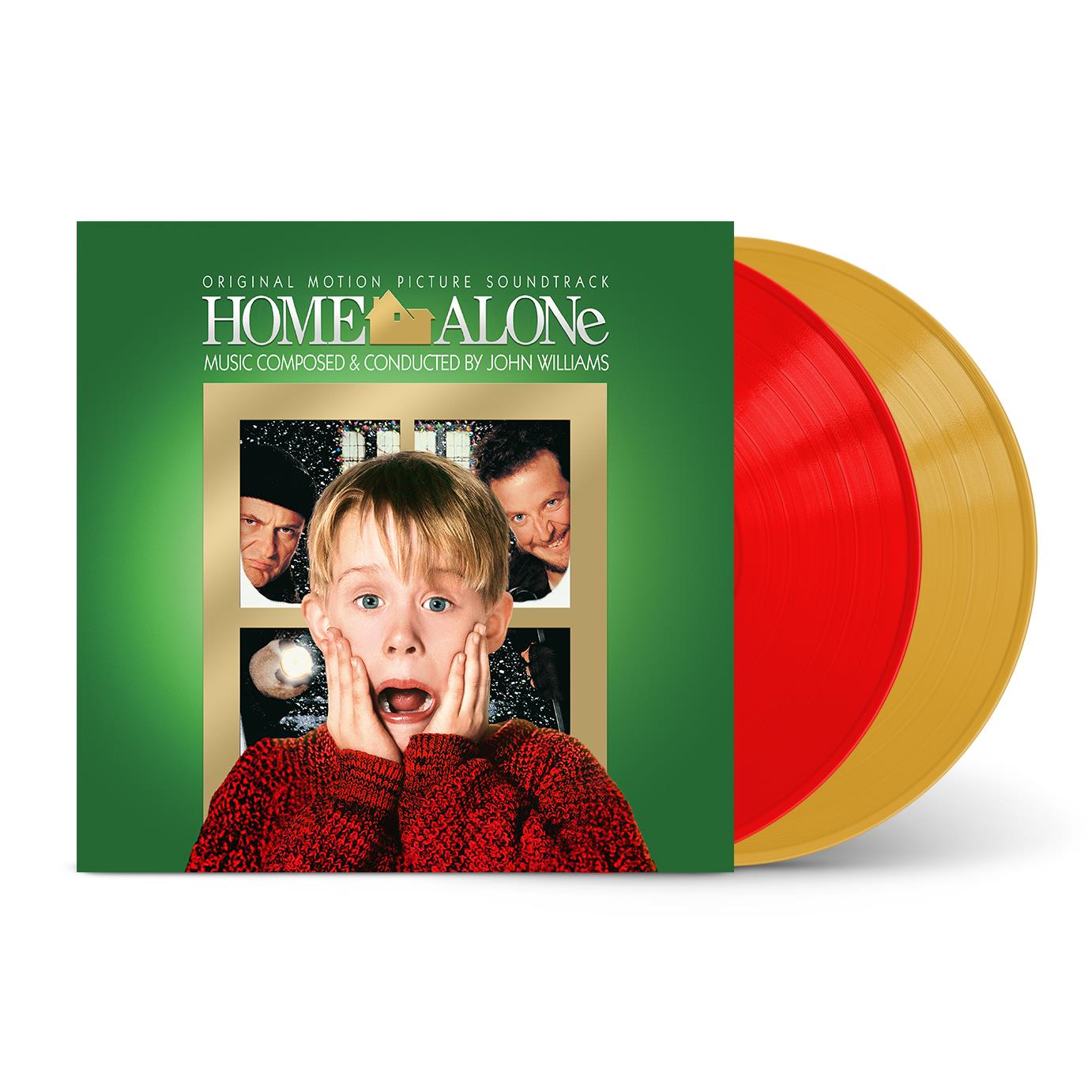 Home Alone (Original Motion Picture Soundtrack) - John Williams 2x Red / Gold Vinyl LP