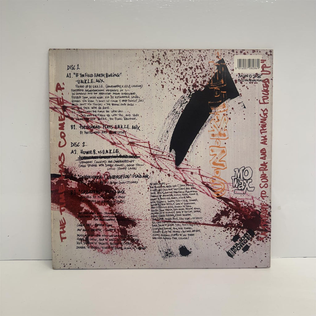 U.N.K.L.E - The Time Has Come E.P. 2x Vinyl EP