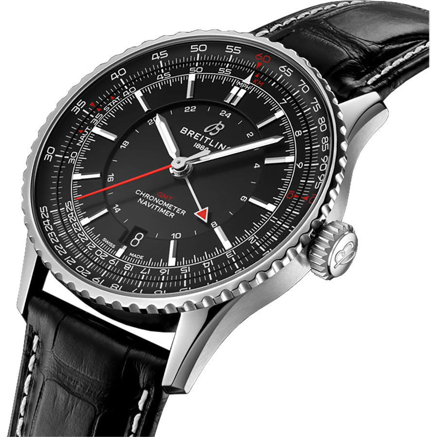 Breitling Navitimer Automatic GMT 41 Steel Men's Watch A32310251B1P1