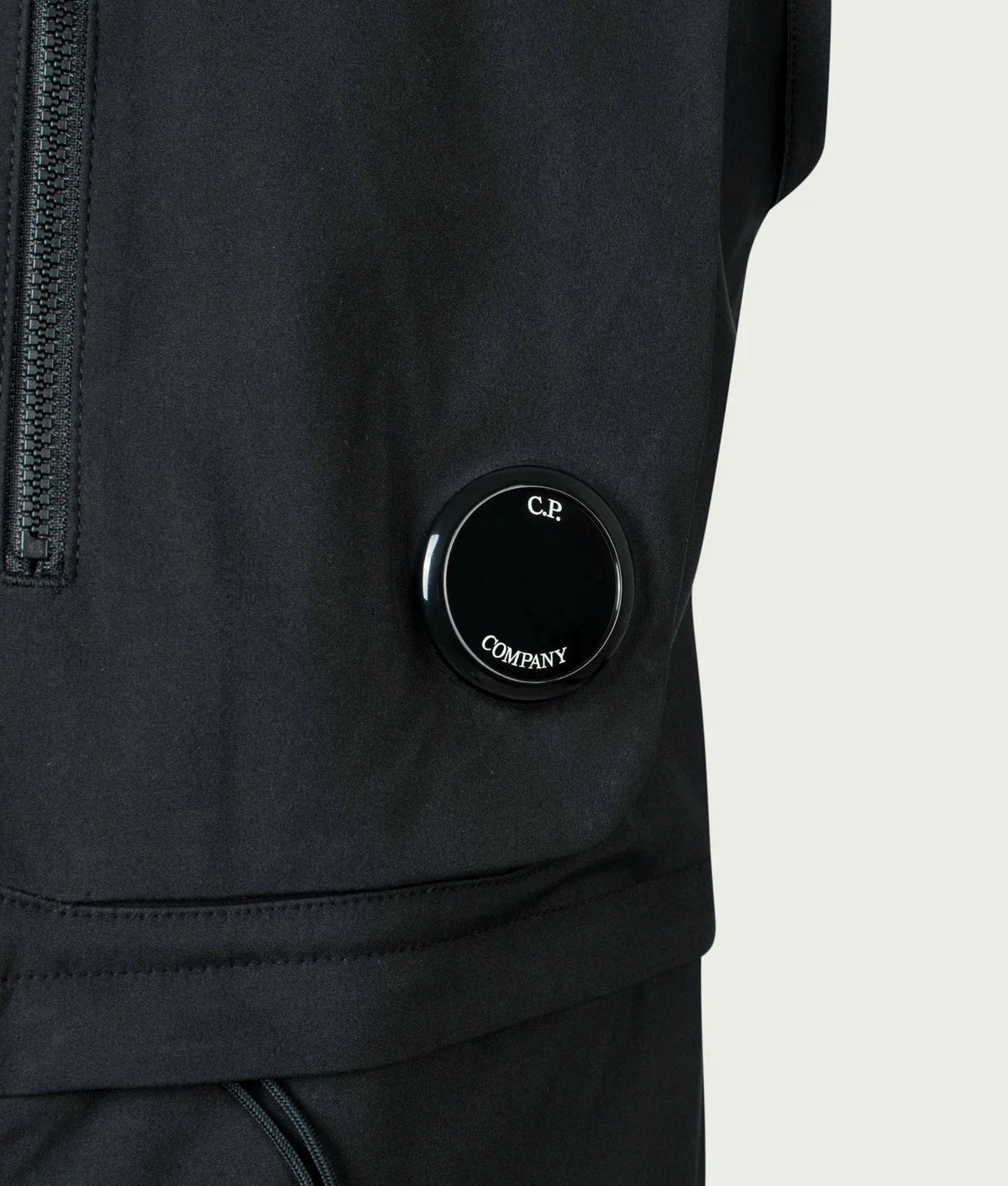 Cp Company Shell Utility Lens Gilet Black