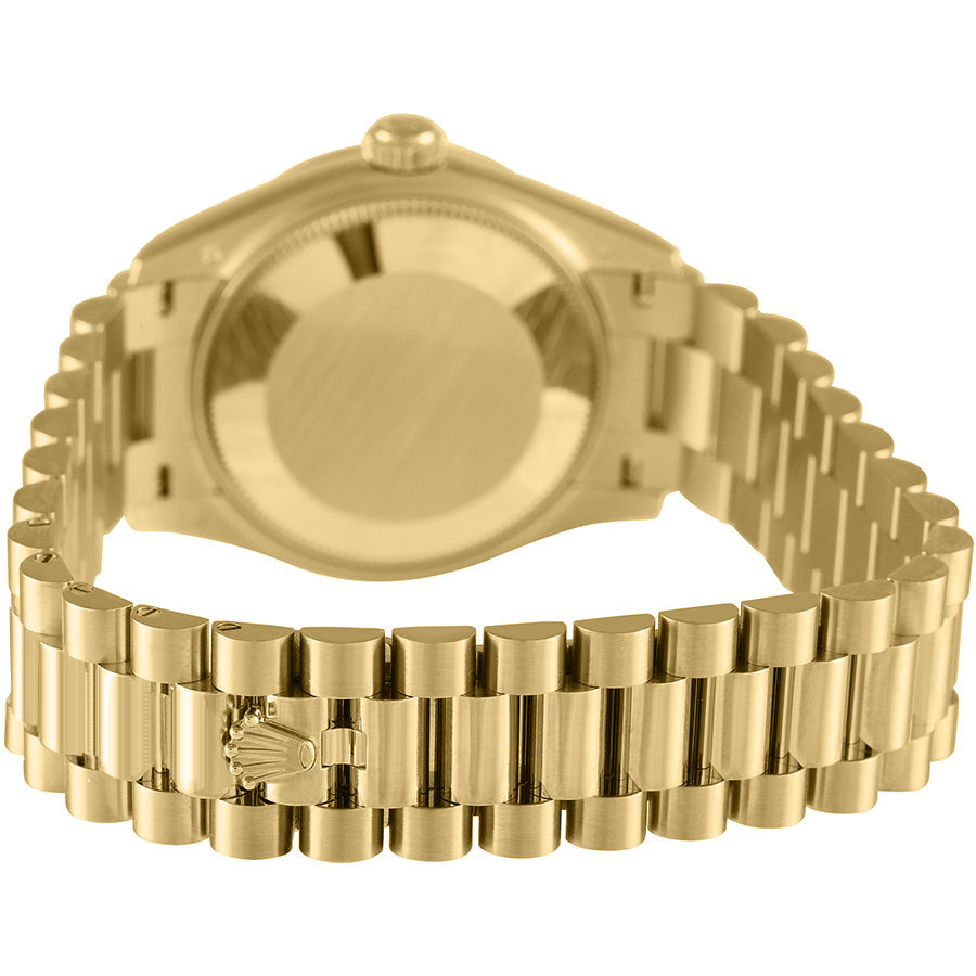 Rolex Lady-Datejust 28 Silver Diamond Gold Watch 279138RBR-0019