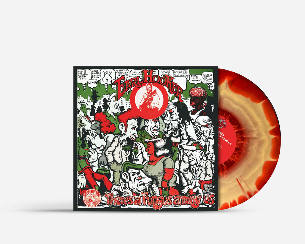 EARL HOOKER - There's a Fungus Amung Us - 1 LP - Red Orange splatter/burst effect Vinyl  [RSD 2024]